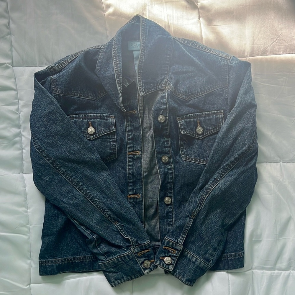 SoBlue jean jacket. XS.